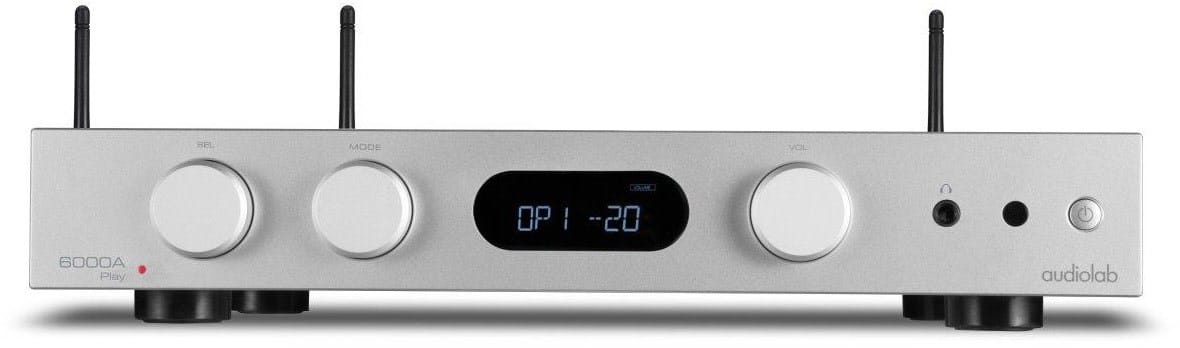 6000A Play Vollverstärker aluminum silber