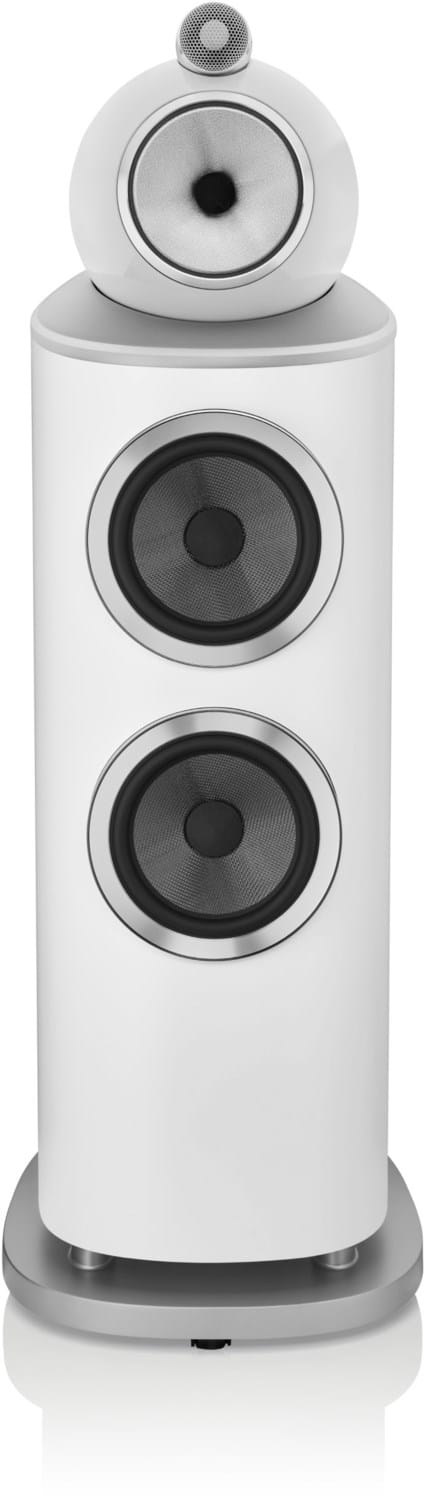 802 D4 /Stück Stand-Lautsprecher weiss