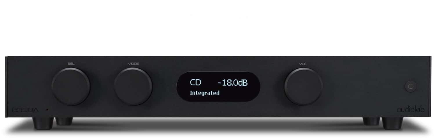 8300A Vollverstärker Stereo aluminium schwarz