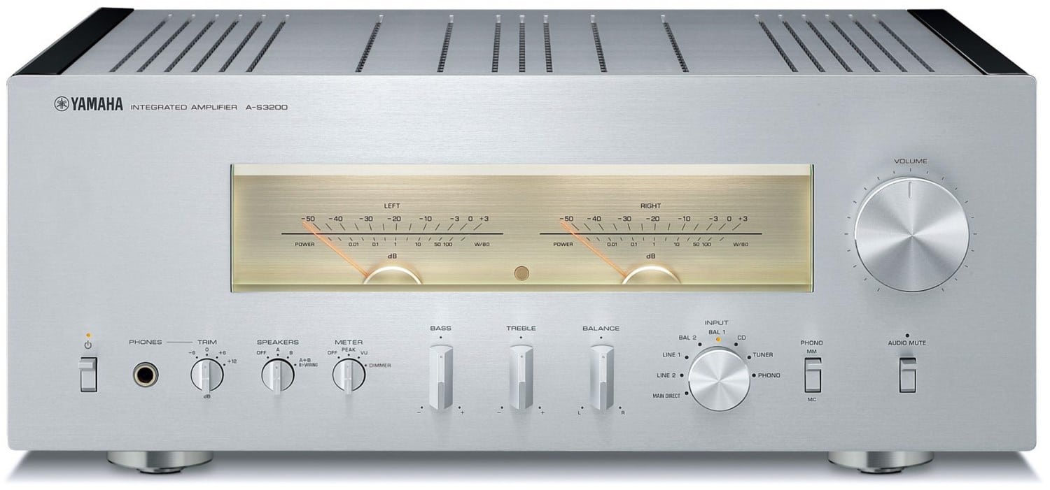 A-S3200 Vollverstärker Stereo silber