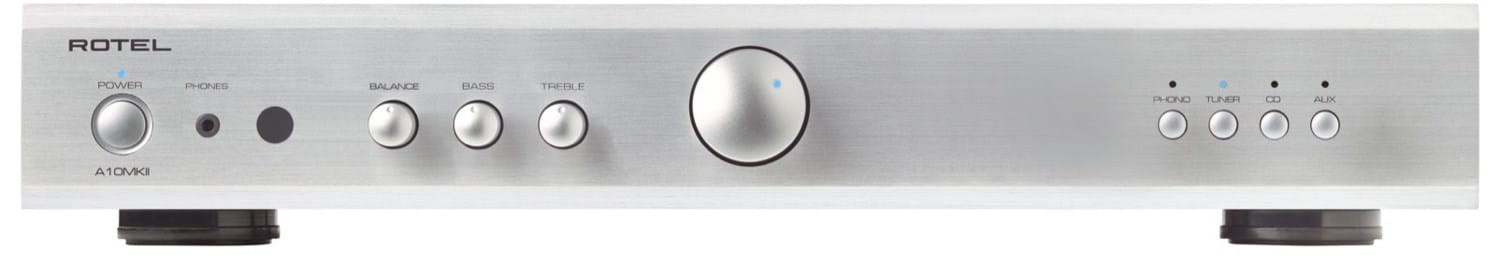 A10 MKII Vollverstärker silber