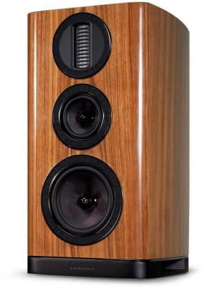 AURA 2 /Paar Klein-/Regallautsprecher hochglanz walnuss