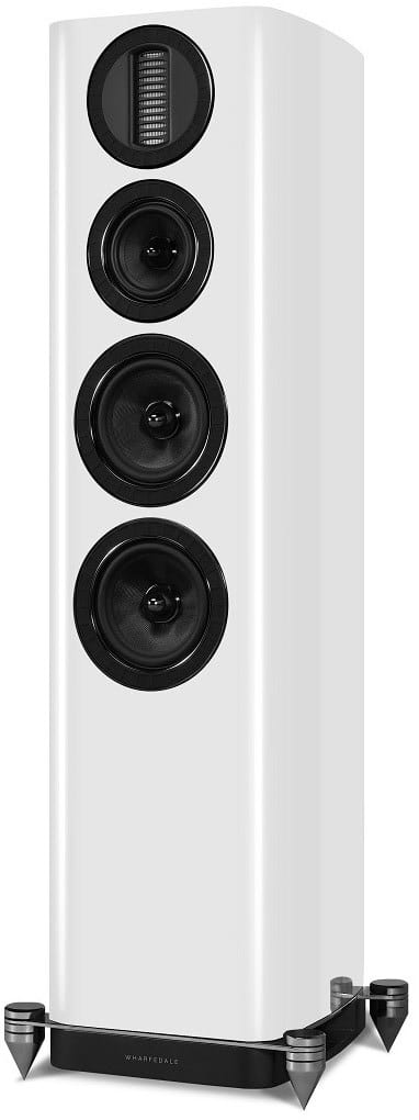 AURA 3 /Paar Stand-Lautsprecher hochglanz-weiss