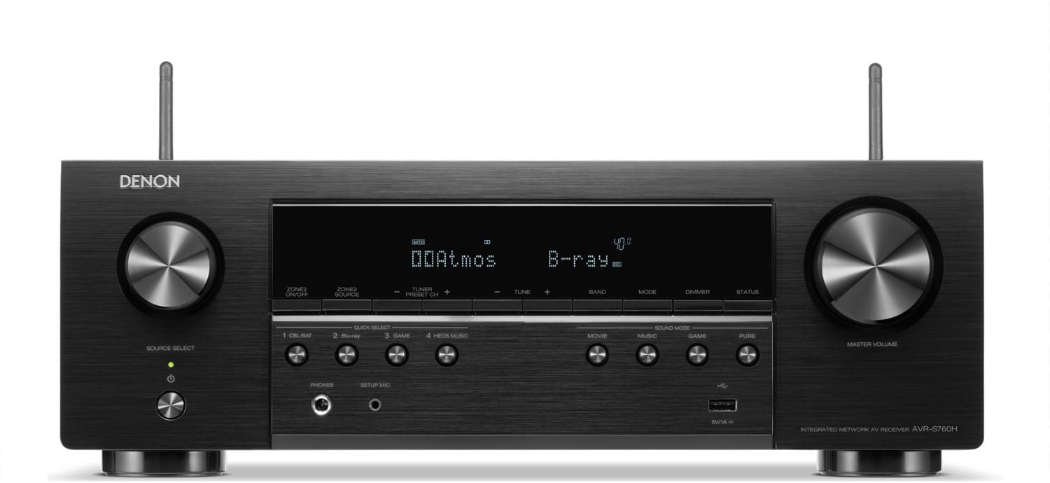 AVR-S760H Klang Effekt Receiver schwarz