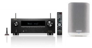 AVR-X2800H Bundle Klang Effekt Receiver schwarz/weiss