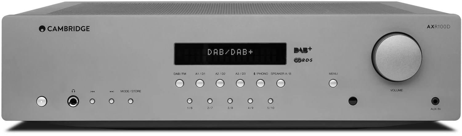 AXR100D Receiver silber