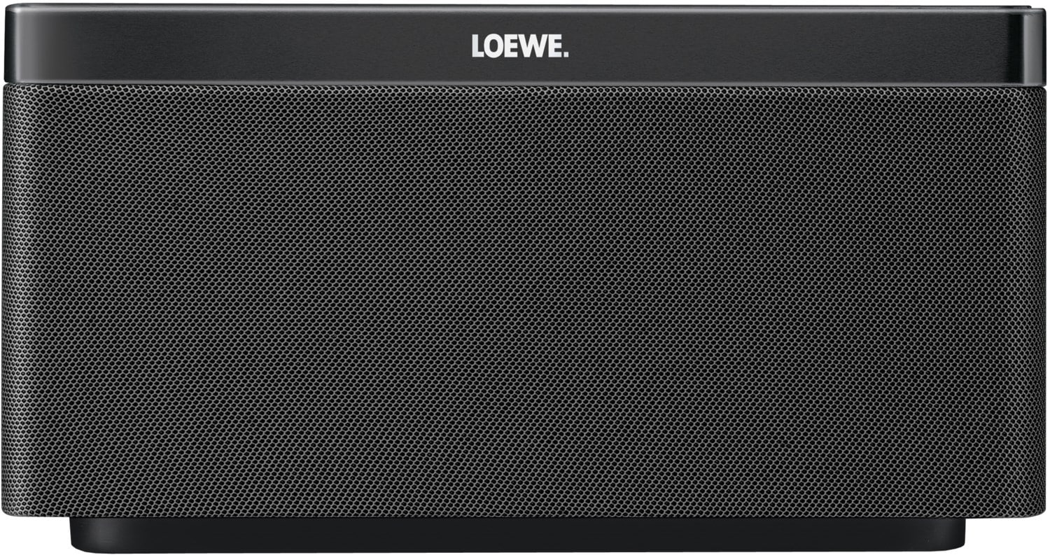 Air Speaker iPod + iPad Soundstation alu-schwarz