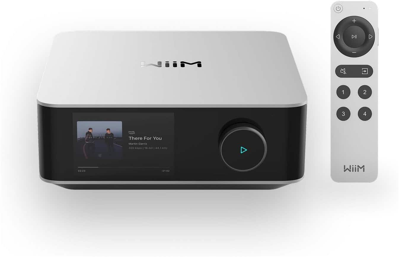 Amp Ultra Streaming-Vollverstärker silber