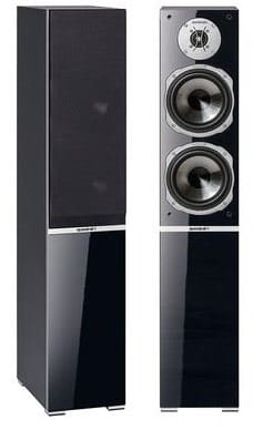 Argentum 570 /Stück Stand-Lautsprecher schwarz