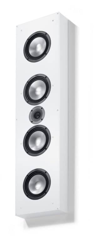 Atelier 1100 /Stück Wand-/Decken-Einbaulautsprecher weiß seidenmatt