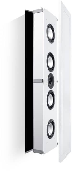 Atelier 900 /Stück Wand-/Decken-Einbaulautsprecher weiß seidenmatt