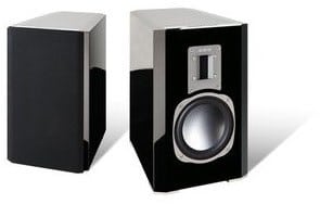 Aurum Galan 9 /Stück Klein-/Regallautsprecher hochglanz schwarz