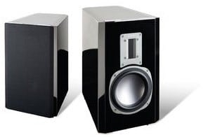 Aurum Sedan 9 /Stück Klein-/Regallautsprecher hochglanz schwarz