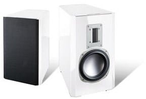 Aurum Sedan 9 /Stück Klein-/Regallautsprecher hochglanz weiß