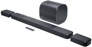 Bar 1300 MK2 Soundbar + Subwoofer + Surround schwarz