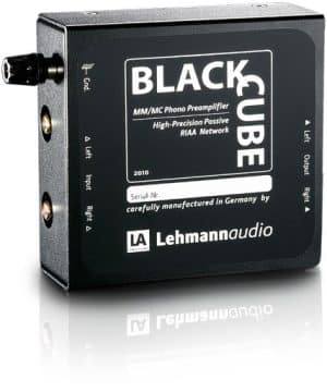 Black Cube Phono-Vorverstärker schwarz