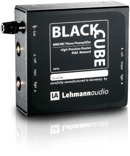 Black Cube Phono-Vorverstärker schwarz