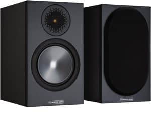 Bronze 50 /Paar Klein-/Regallautsprecher schwarz matt