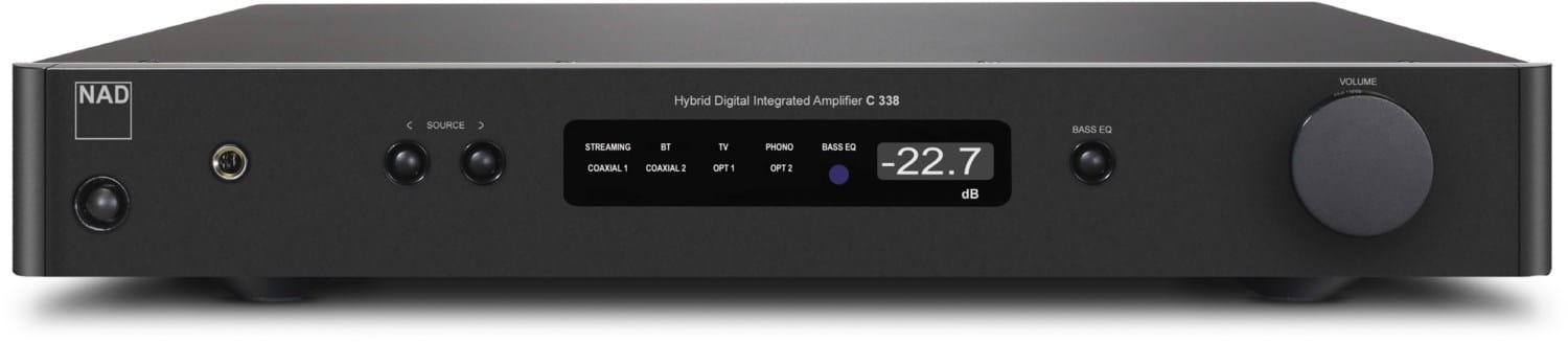 C 338 Vollverstärker Stereo graphit