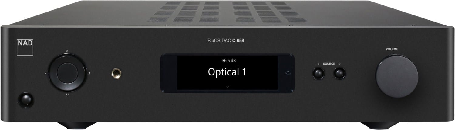C 658 Vorverstärker mit Streaming-/DAC-Modul graphit