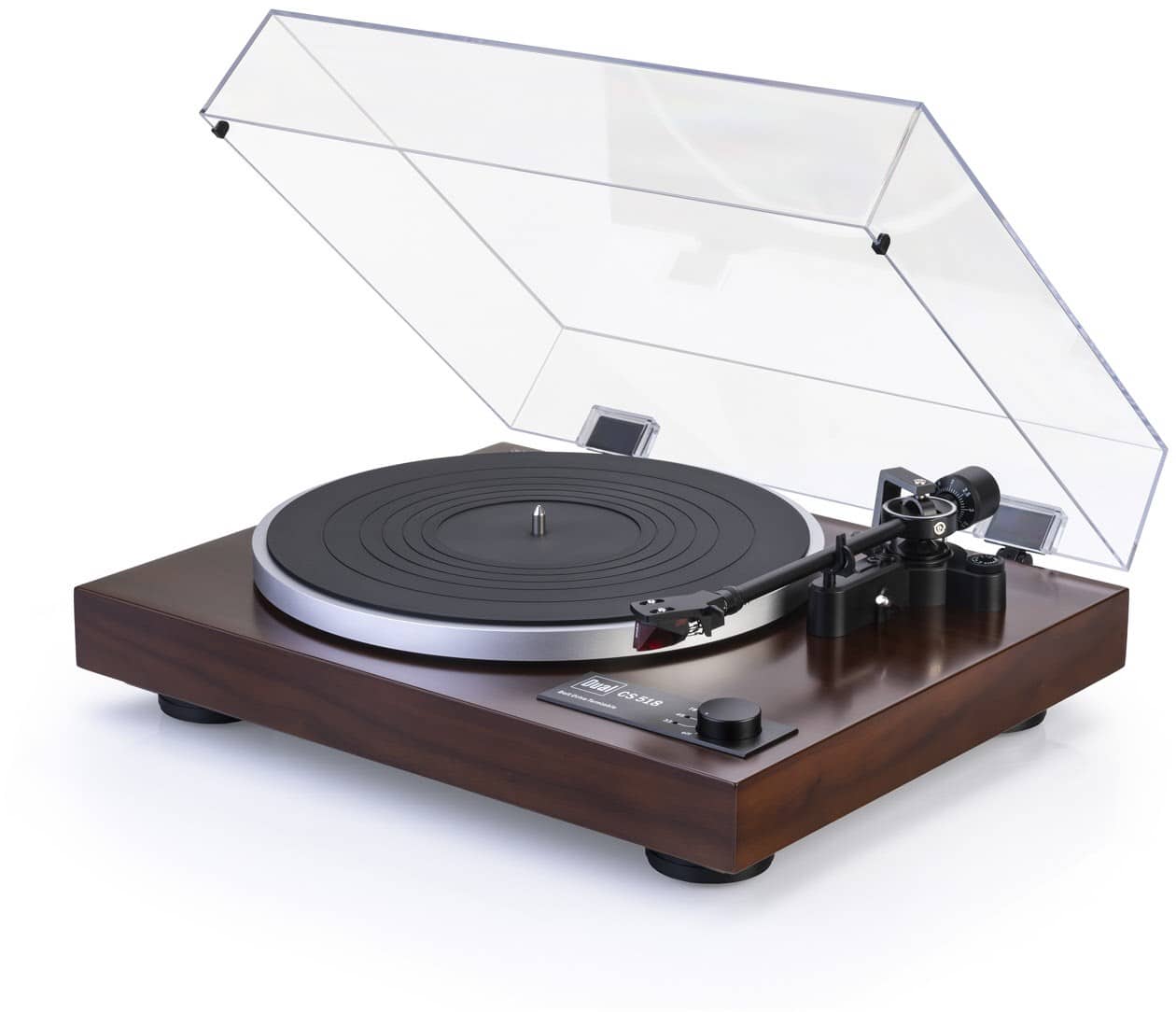 CS 518 Plattenspieler walnuss furnier