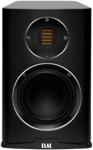 Carina BS 243 /Stück Klein-/Regallautsprecher schwarz seidenmatt