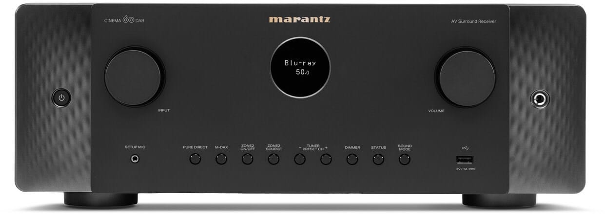 Cinema 60 DAB Klang Effekt Receiver schwarz