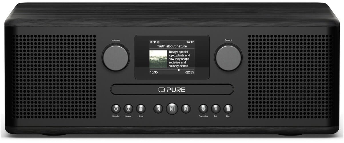 Classic C-D6i Internetradio esche schwarz