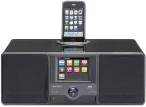 Colour Stream iPod-Soundstation schwarz