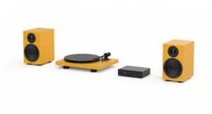 Colourful Audio System Hifi-System Satin yellow