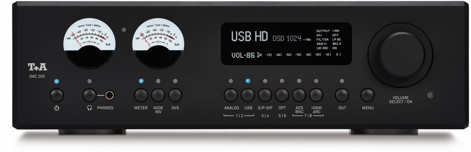 DAC 200 (V1.0) Wandler schwarz