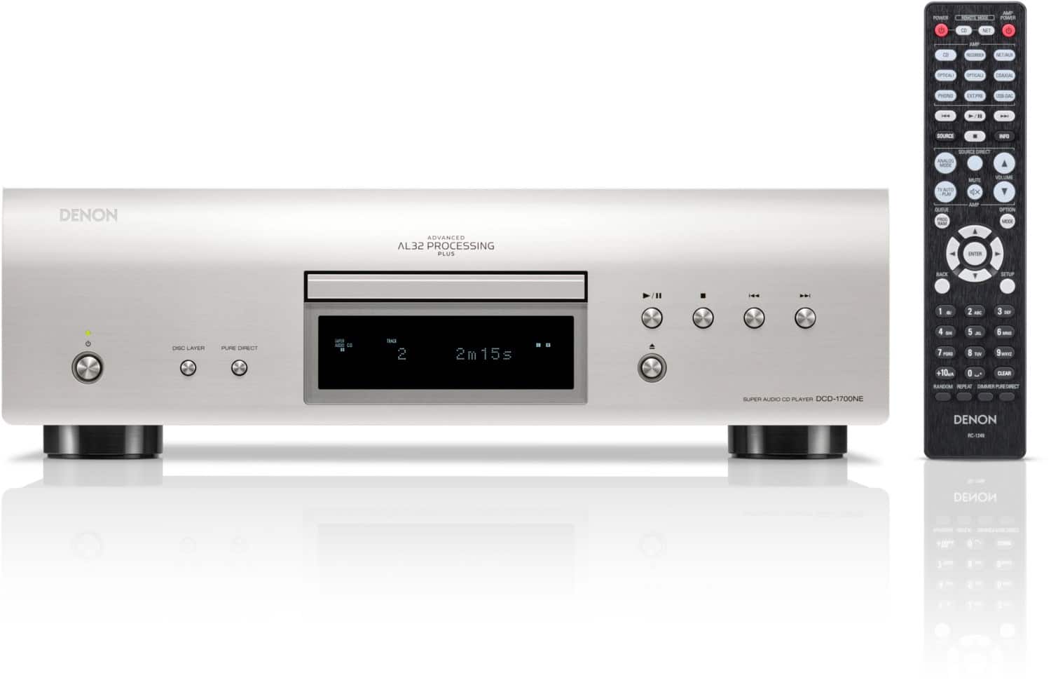 DCD-1700NE CD-Spieler silber