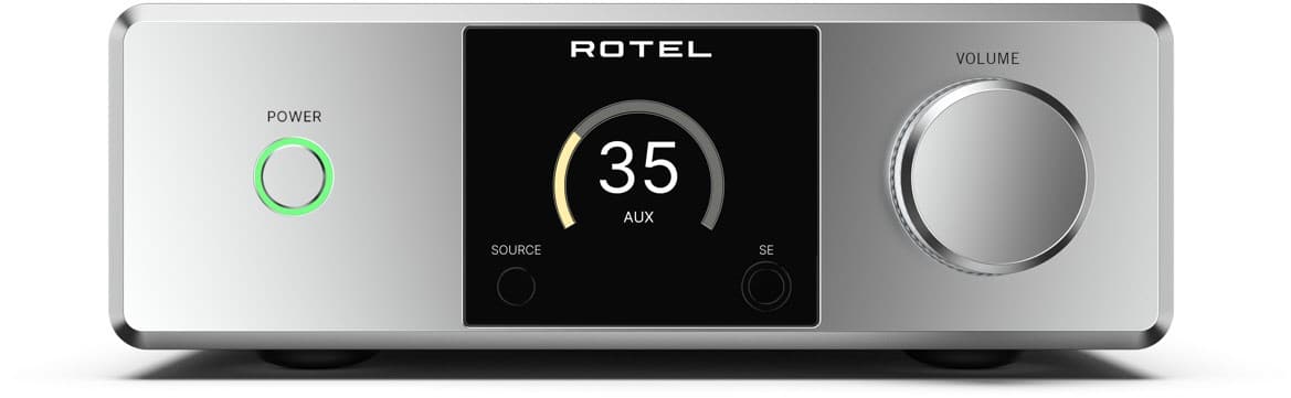 DX-5 Vollverstärker silber