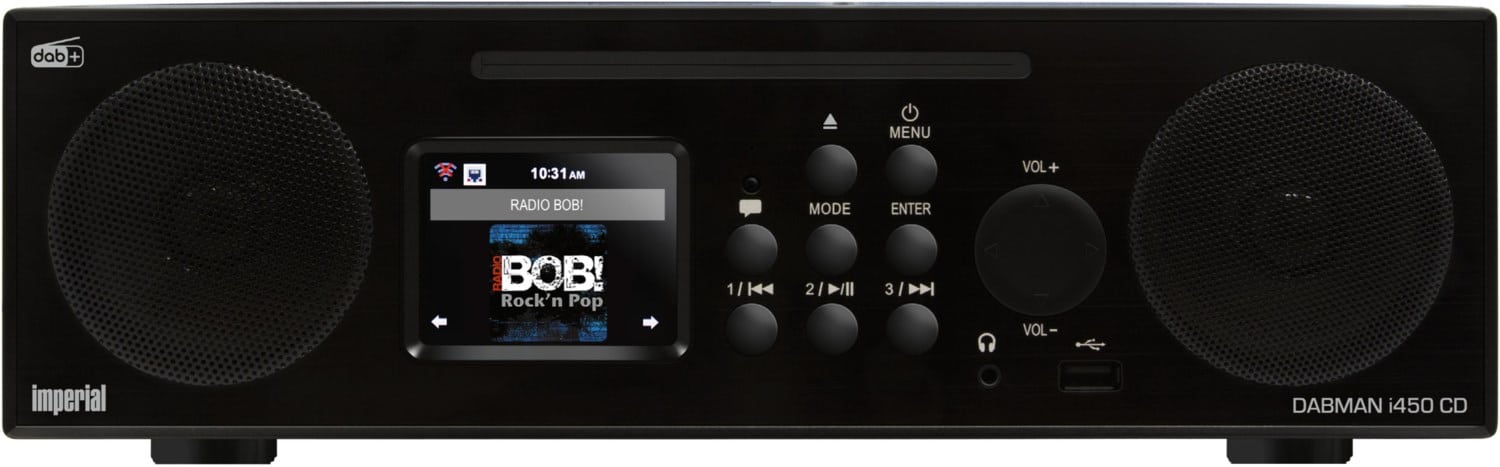 Dabman i450 CD CD/Radio-System schwarz