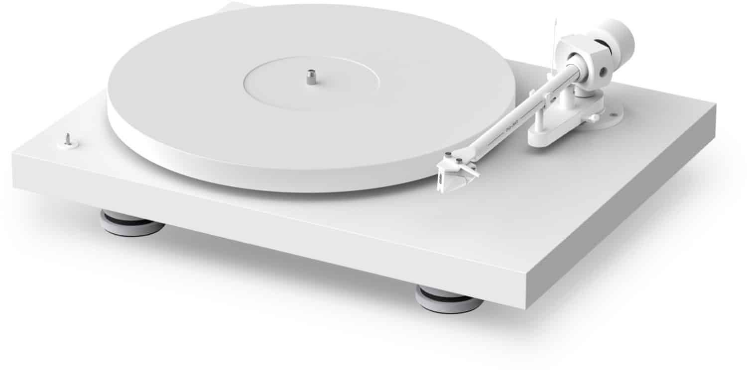 Debut Pro Plattenspieler satin weiß