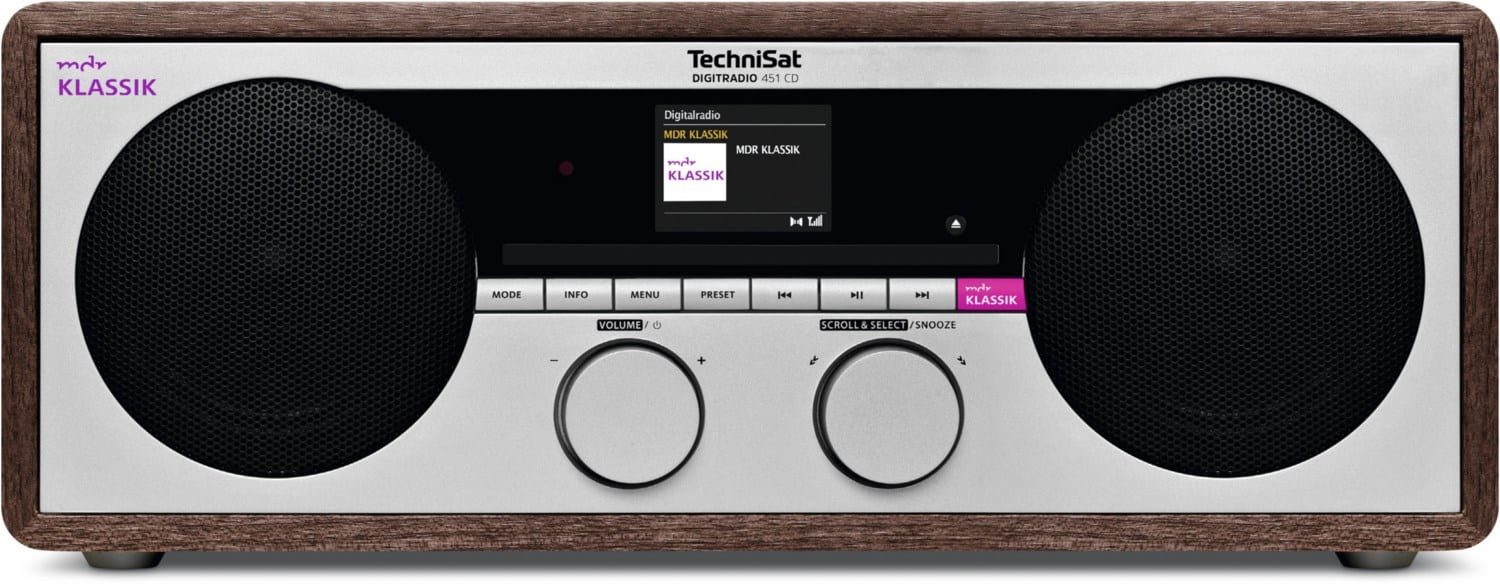 DigitRadio 451 CD MDR Klassik Edt. CD/Radio-System holz