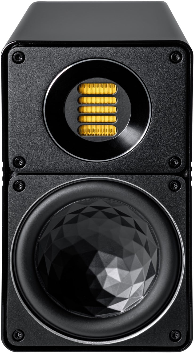 Elegant BS 312.2 /Stück Klein-/Regallautsprecher schwarz hochglanz