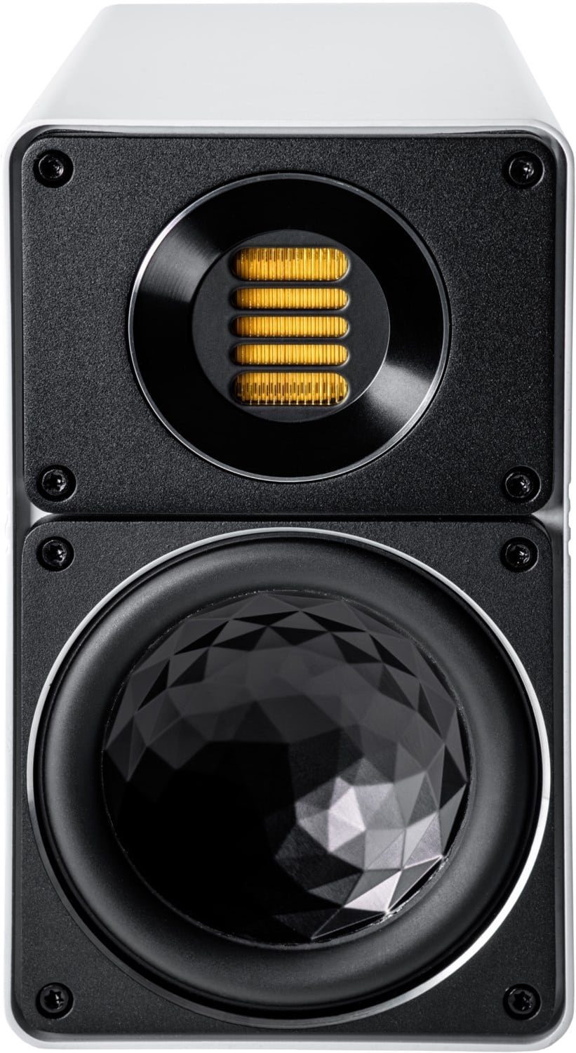 Elegant BS 312.2 /Stück Klein-/Regallautsprecher weiss hochglanz
