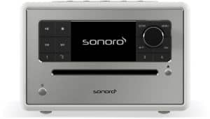 Elite CD/Radio-System hochglanz weiß/silber