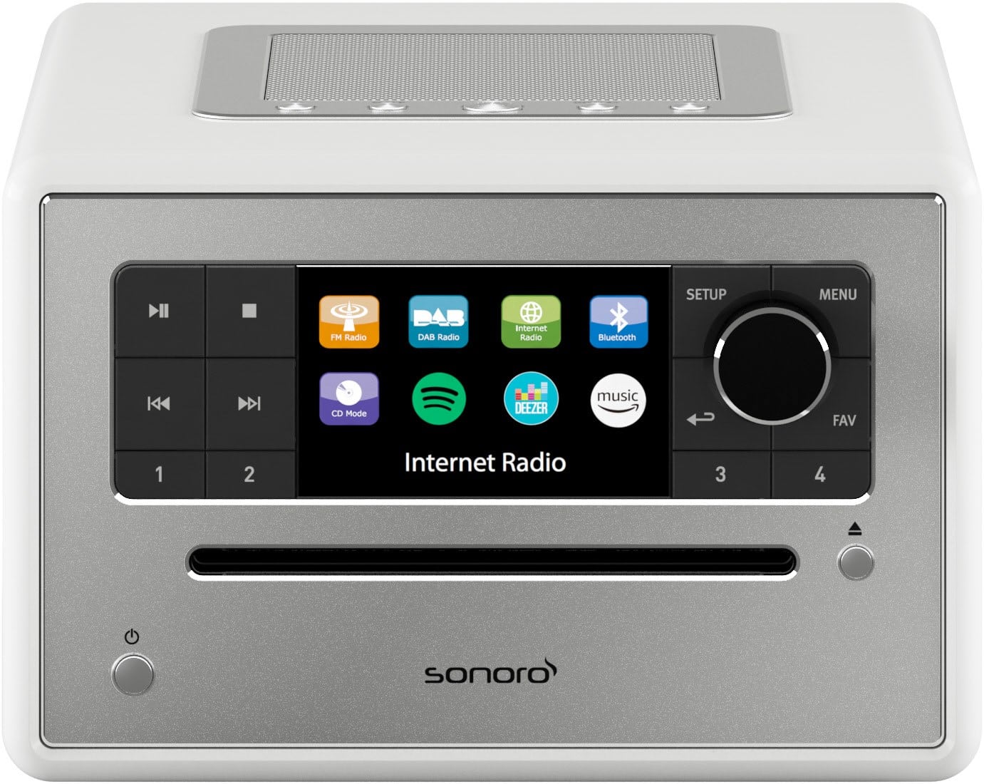 Elite CD/Radio-System weiss