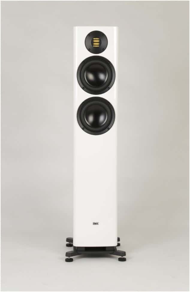 FS 287 /Stück Stand-Lautsprecher weiß hochglanz