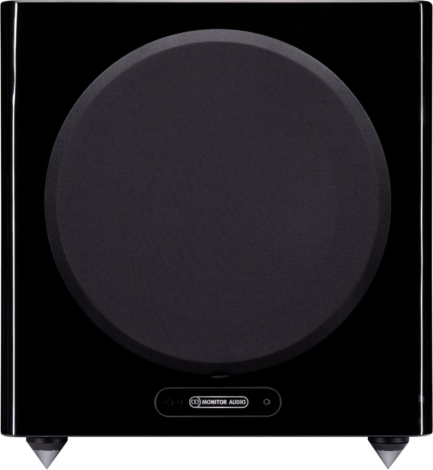 Gold W12 Aktiv-Subwoofer schwarz hochglanz