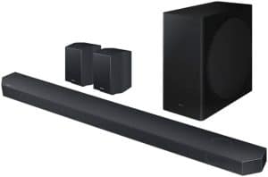 HW-Q935GD Soundbar + Subwoofer + Surround titanschwarz