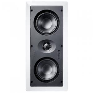 InWall 443 LCR /Stück Wand-/Decken-Einbaulautsprecher weiß