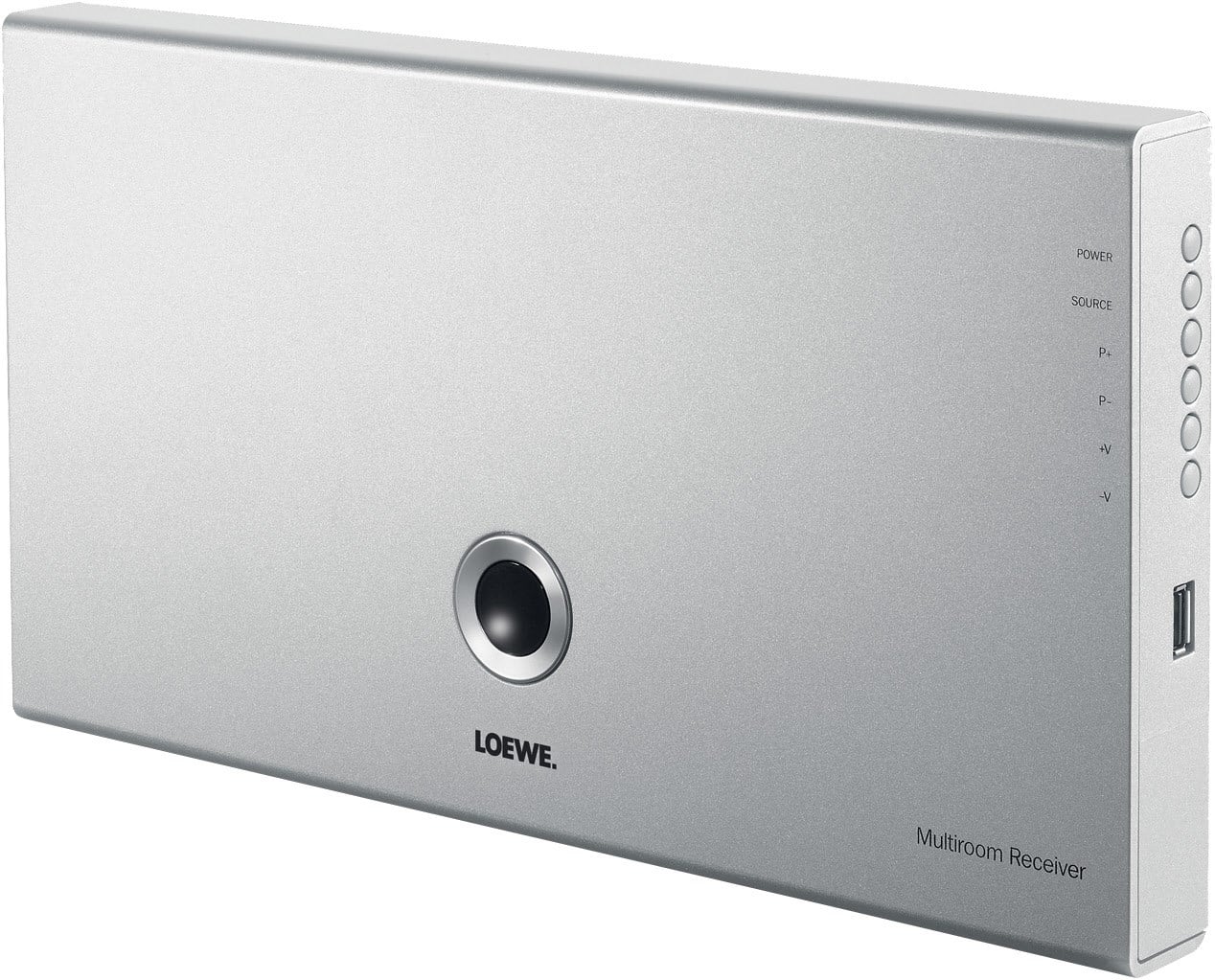 Individual Sound Multiroom Receiver chromsilber