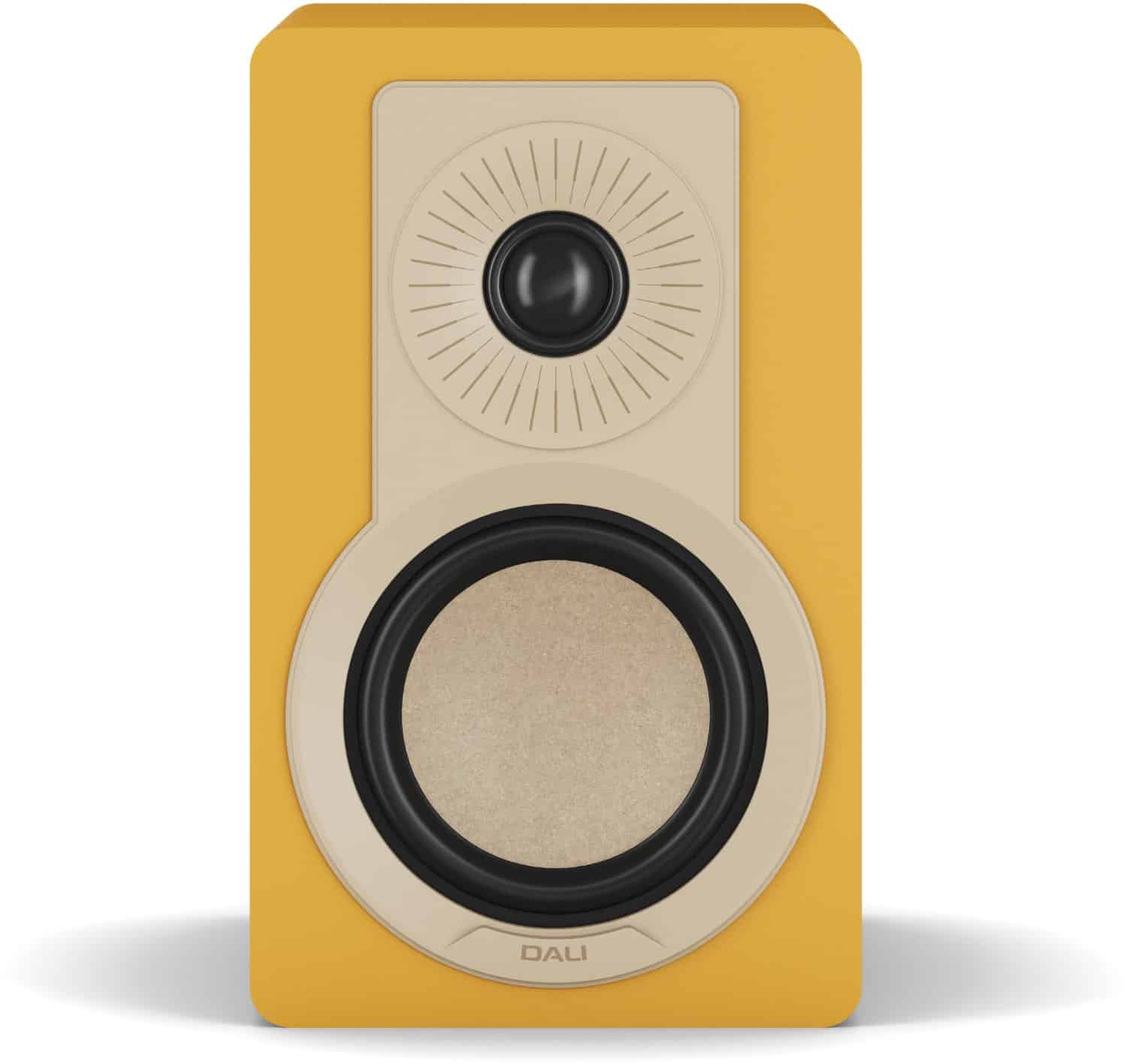 Kupid /Paar Klein-/Regallautsprecher golden yellow