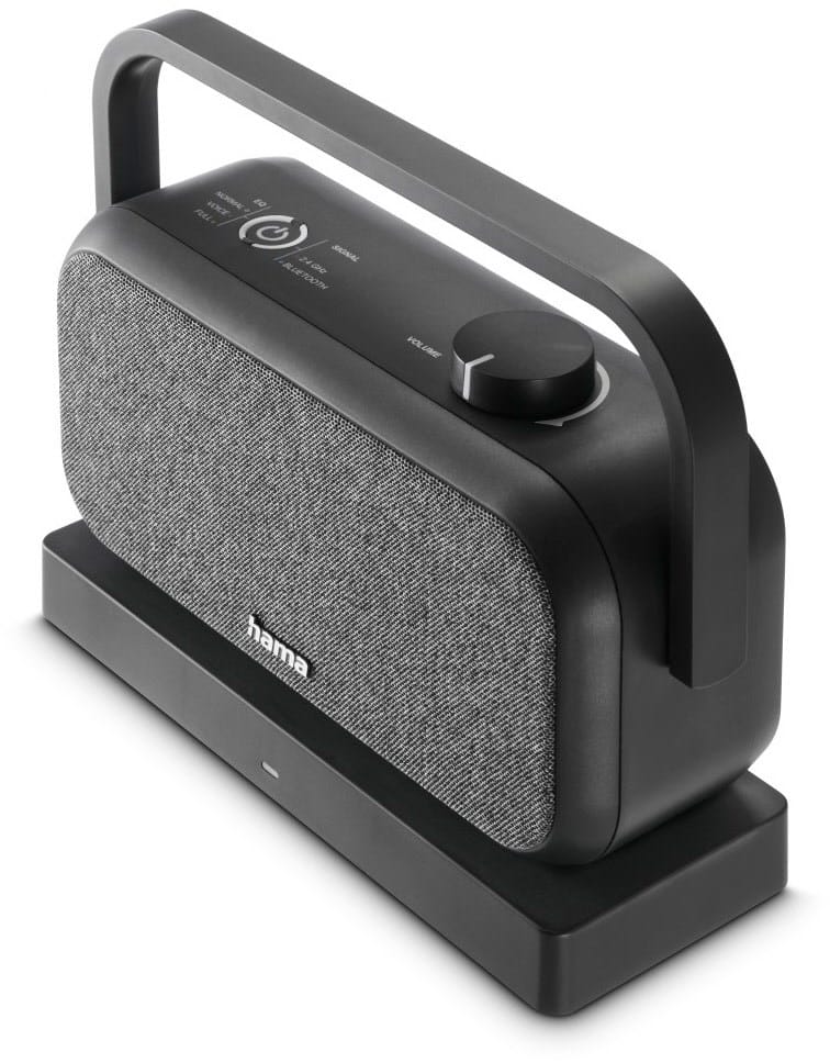 Lautsprecher für Fernseher schwarz