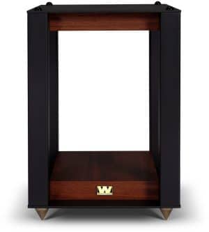 Linton Stand /Paar Standfuß mahagoni rot