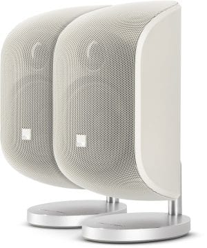 M-1S /Stück Klein-/Regallautsprecher matt weiß