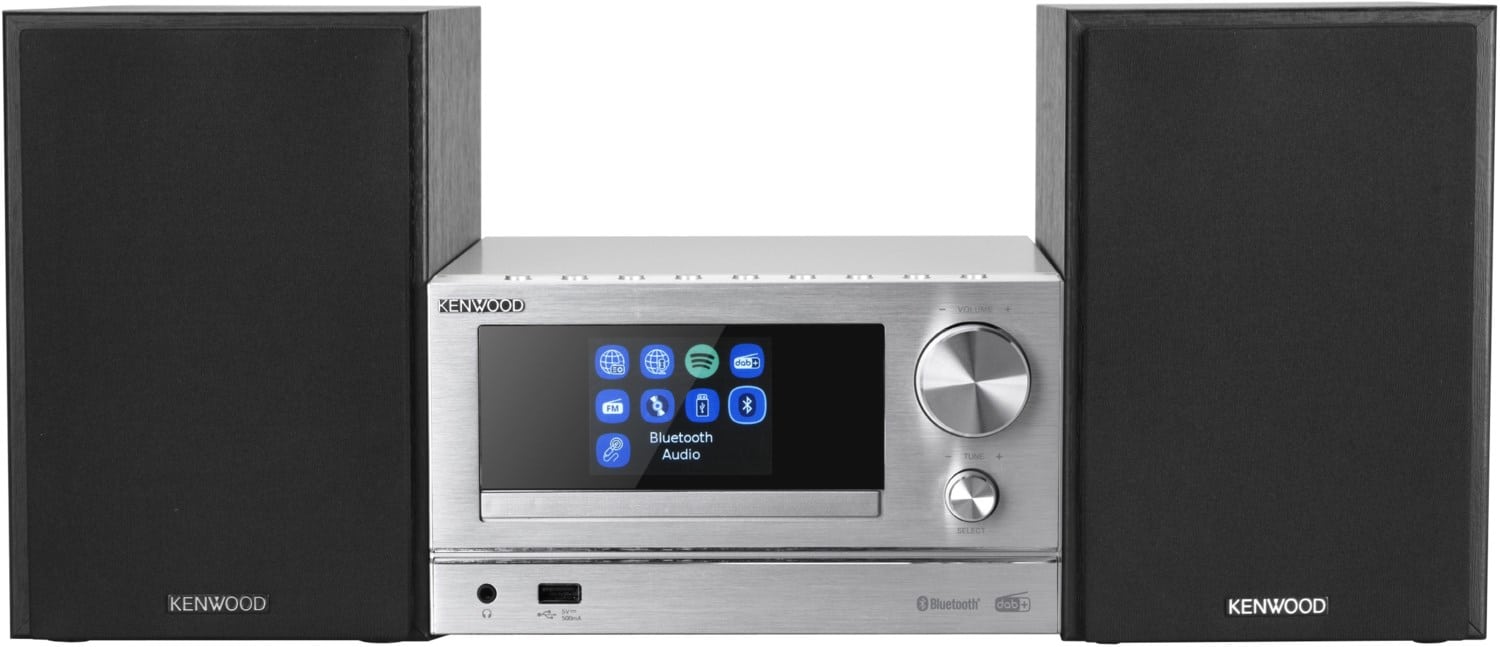 M-7000S Microanlage silber